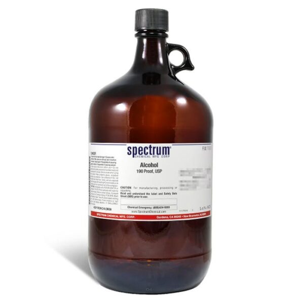 Alcohol, 190 Proof, USP - Image 4