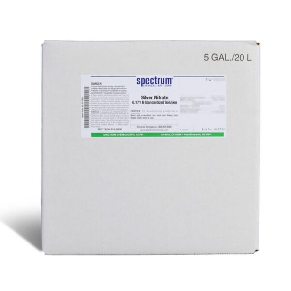 Silver Nitrate, 0.171 N Standardized Solution - Image 2